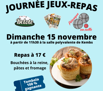 Journée jeux-repas du jumelage
