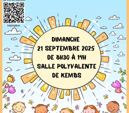 Bourse aux vêtements enfants et jouets